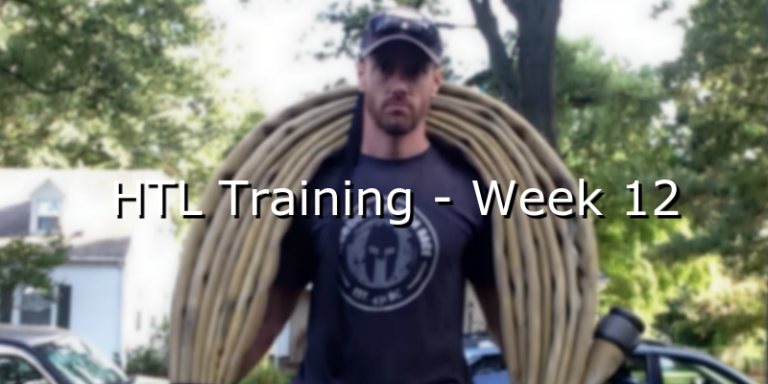 HTL Training - Week 12