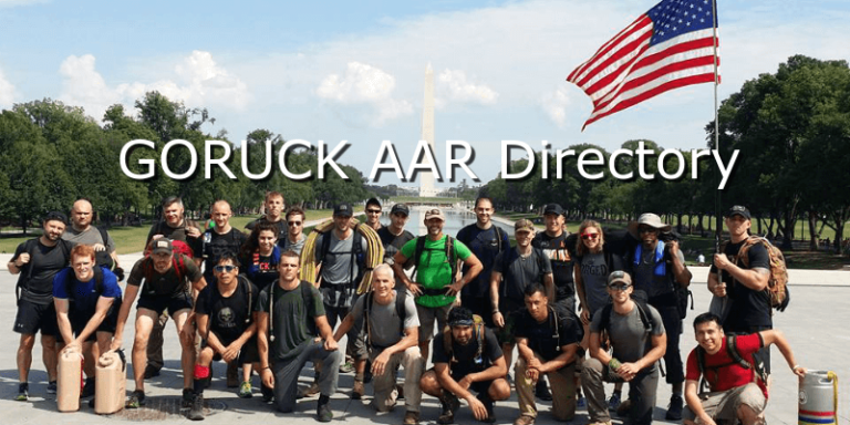 GORUCK AAR Directory