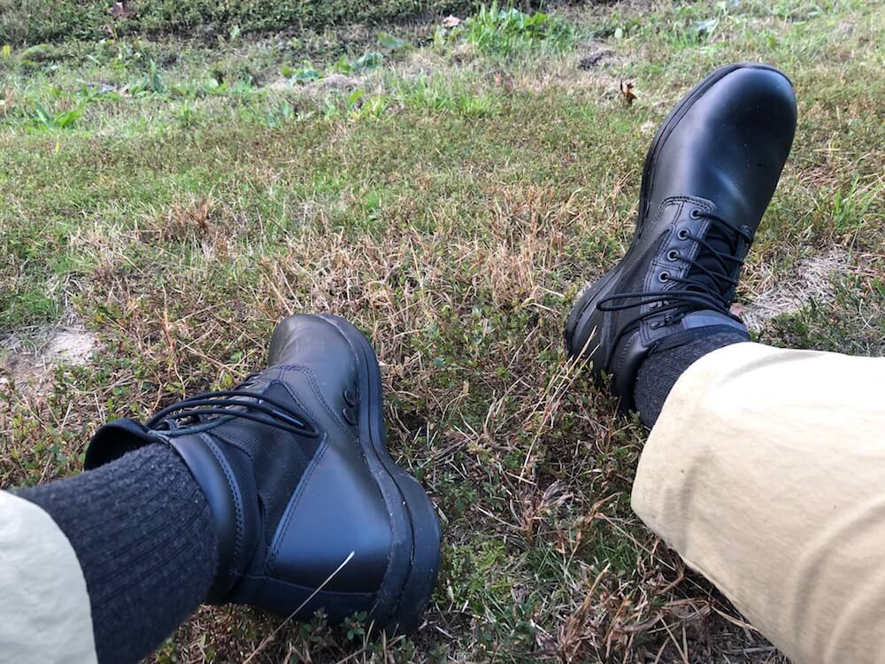 Best combat boots for on sale rucking