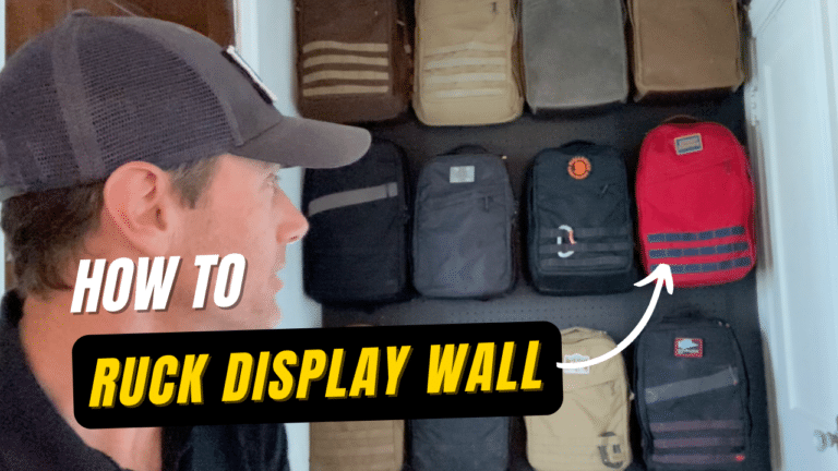 Building a Ruck Display Wall
