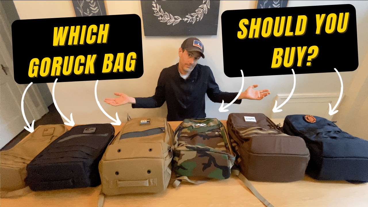 Which GORUCK Bag Should I Buy? - Ruck Dot Beer