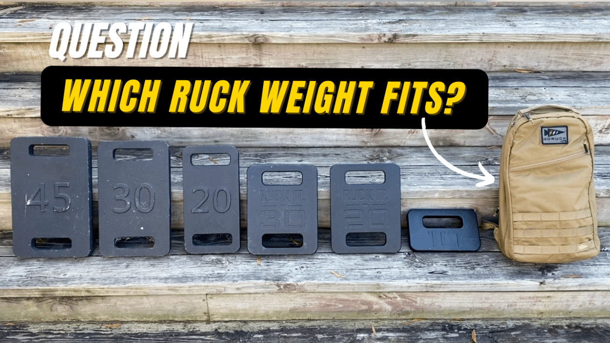 Which Ruck Plates Fit in the GORUCK Bullet Ruck 16L Laptop