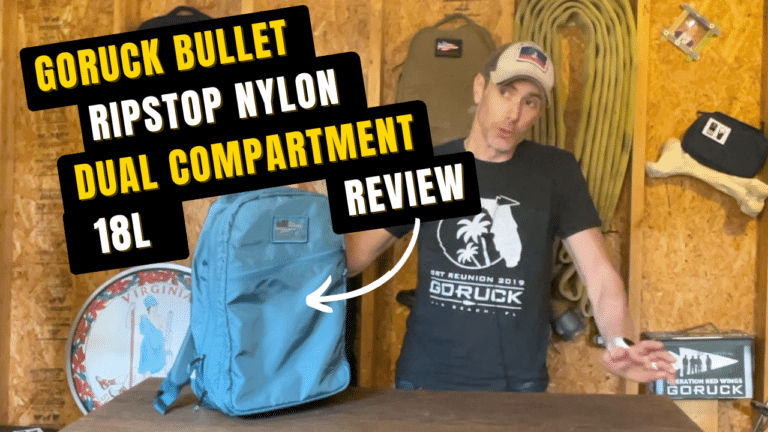 GORUCK Bullet - 18L Double Compartment Ripstop Nylon Review