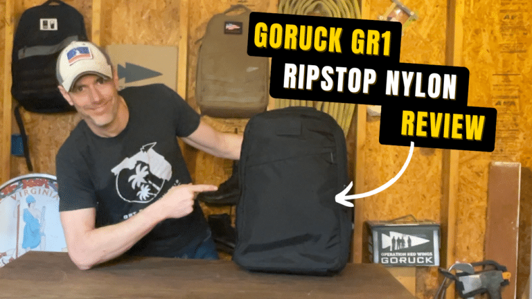 GORUCK GR1 Ripstop Nylon - First Look Review